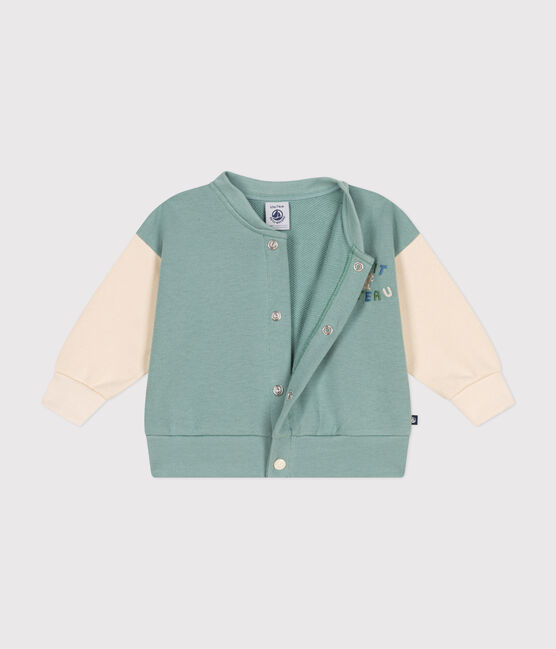 Babies' varsity-style fleece jacket PAUL /AVALANCHE