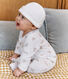 Babies' printed tube knit pyjama suit