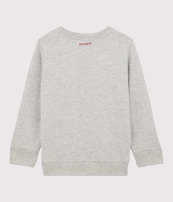 Unisex Children's Fleece Sweatshirt BELUGA grey/MEDIEVAL blue