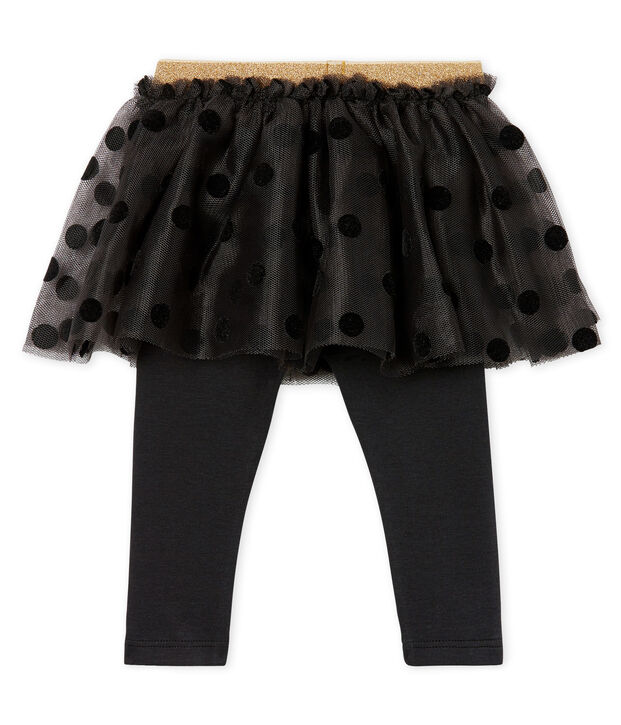 Baby Girls' Skirted Leggings grey