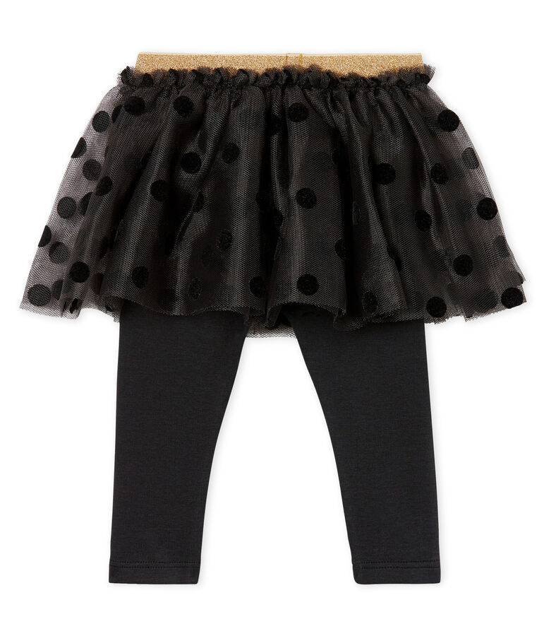 Baby Girls' Skirted Leggings grey