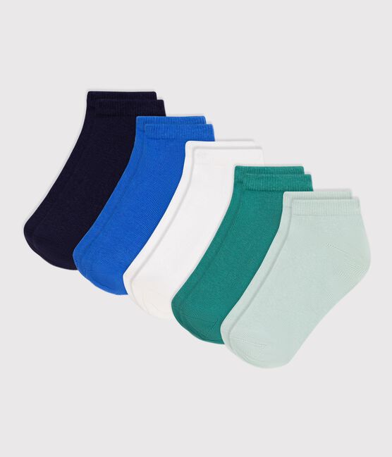 Children's plain cotton socks - 5-pack variante 1