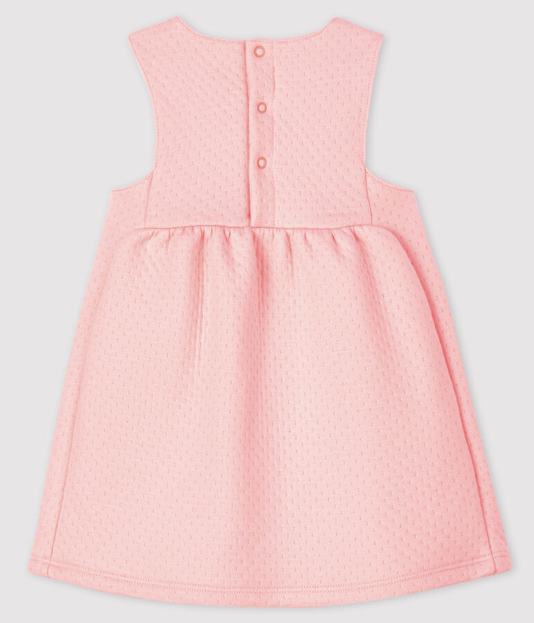 Baby girl's sleeveless dress pink