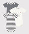 Babies' Short-Sleeved Bodysuit - 3-Pack variante 1
