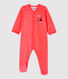 Babies' Velour Sleepsuit