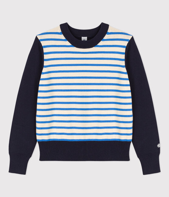 Women's Cotton Breton Top SMOKING /AVALANCHE /EDNA