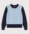 Women's Cotton Breton Top SMOKING /AVALANCHE /EDNA