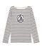 Women's Sailor T-Shirt COQUILLE beige/SMOKING blue