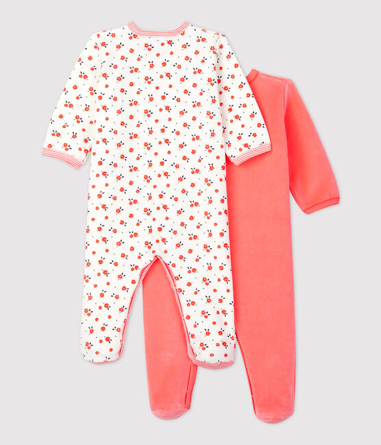 Babies' Velour Sleepsuit - 2-Pack variante 1