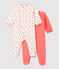 Babies' Velour Sleepsuit - 2-Pack variante 1