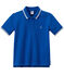 Boys' polo shirt in piqué jersey PERSE blue