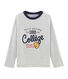 Boys' Long-Sleeved Screen Printed T-shirt