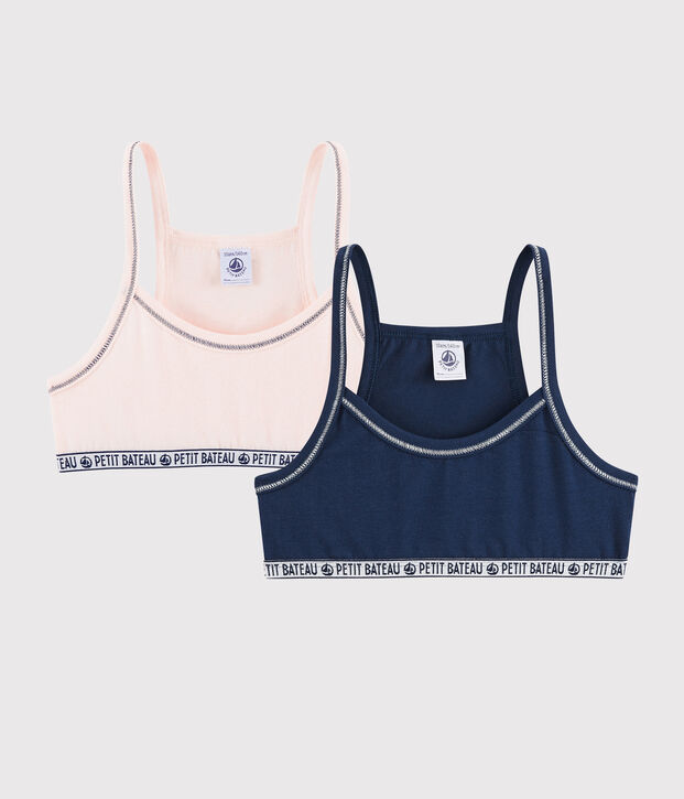 Girls' Sports Bralettes - 2-Piece Set multicolor