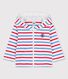 Babies' Striped Thick Jersey Hoodie