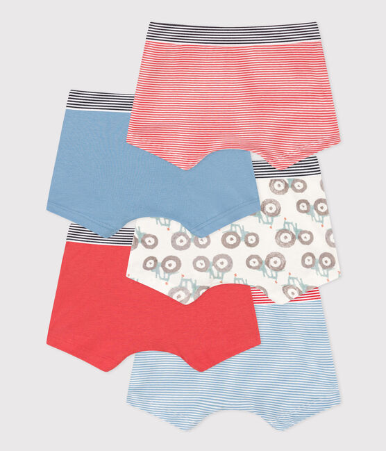 Boys' Tractor Cotton Boxer Shorts - 5-Pack variante 1