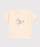 Babies' Short-Sleeved Lightweight Jersey T-Shirt AVALANCHE Ecru