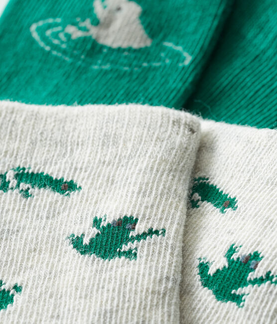 Set of 2 pairs of socks for baby boys variante 1
