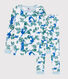 Boys' Snugfit Cat Print Cotton Pyjamas