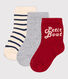 Babies' Socks - 3-Pack