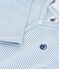 Babies' pinstriped cotton pyjama suit ADRIATIC /MARSHMALLOW