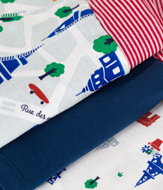 Children's Cotton Paris Boxers - 3-Pack multicolor