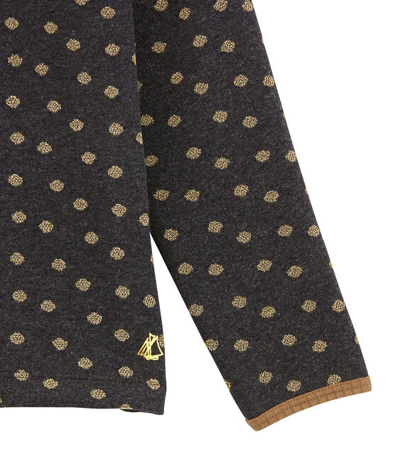 Girl's blouse CITY black/DORE yellow
