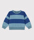 Babies' Stripy Terry Sweatshirt
