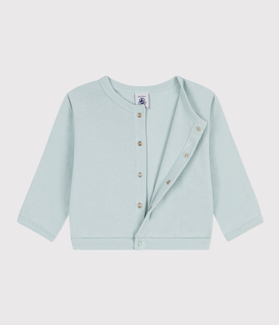 Babies' Cotton Cardigan  BULLE green