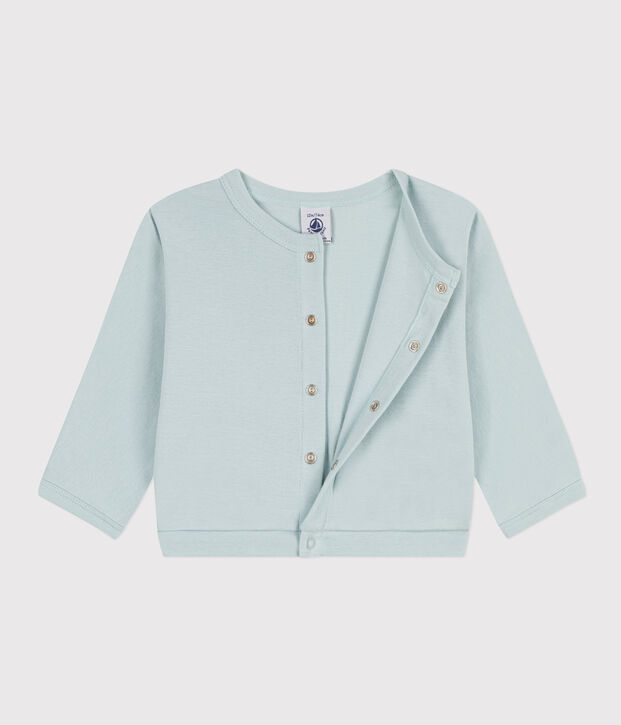 Babies' Cotton Cardigan green