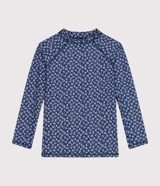 Girls' Anti-UV T-shirt INCOGNITO /MARSHMALLOW