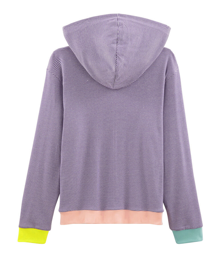 Women's Hoody purple/white