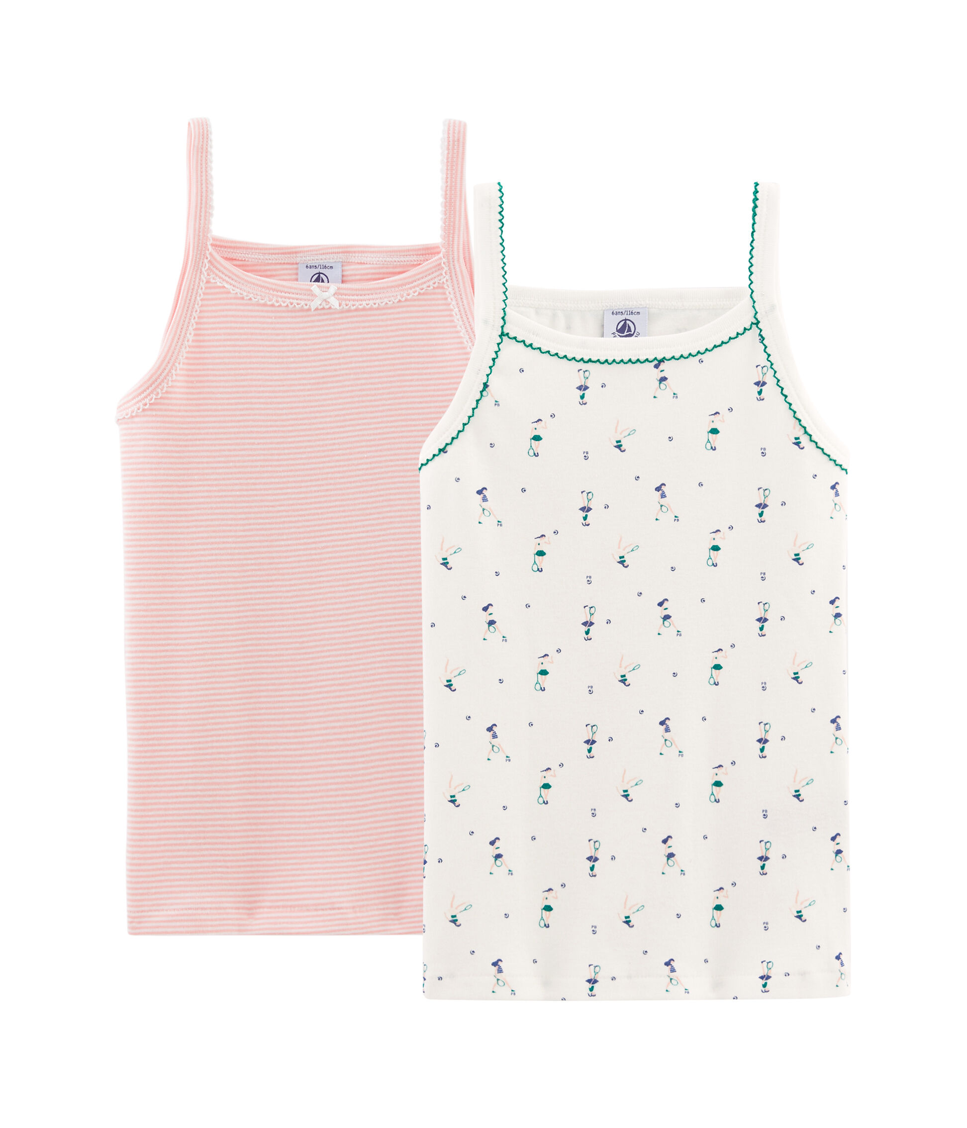 Petit Bateau Girls Vest