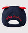 Cap for baby boys SMOKING blue