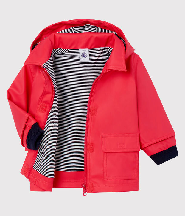 Baby Girls' Iconic Raincoat red