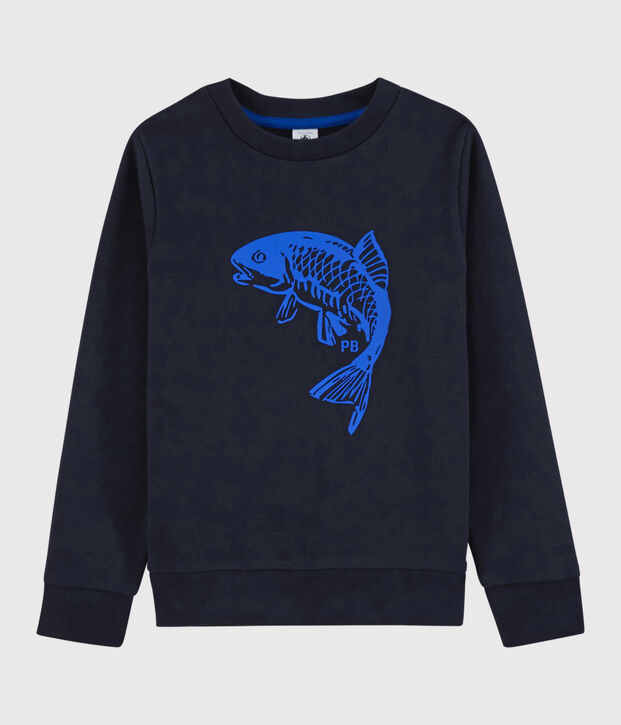 Boys' Fleece Sweatshirt SMOKING