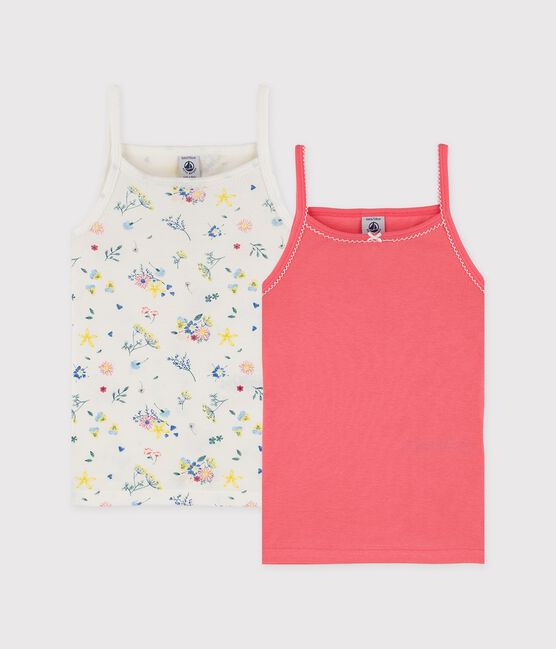 Girls' Floral Print Strappy Tops variante 1