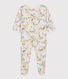 Babies' Floral Fleece Sleepsuit