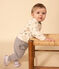 Babies' Patterned Fleece Sweatshirt AVALANCHE /PAUL
