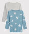 Boys' Yeti Footprint Long-Sleeved T-Shirt - 2-Piece Set variante 1