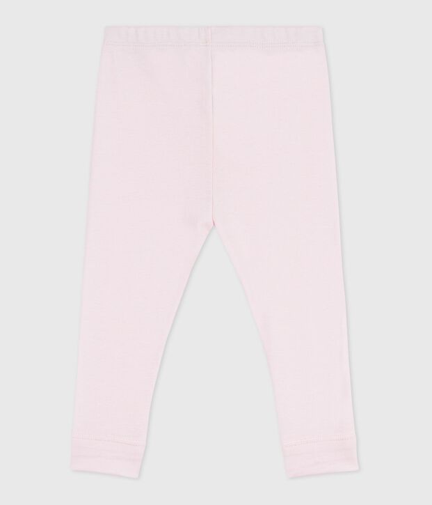 Babies' plain cotton leggings BARELY