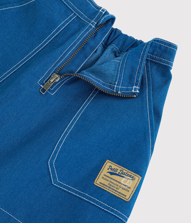 Girls' Serge Skirt blue