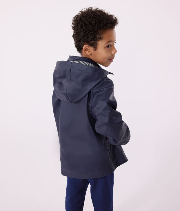 Children's unisex iconic raincoat blue