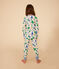 Children's Paris Print Cotton Pyjamas MARSHMALLOW white/MULTICO white