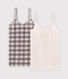 Women's Strappy Shirt - 2-Piece Set
