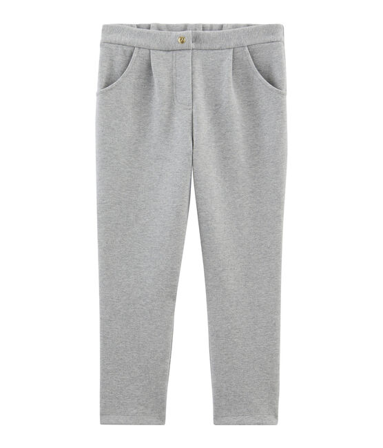 Girls' Knit Trousers SUBWAY CHINE grey