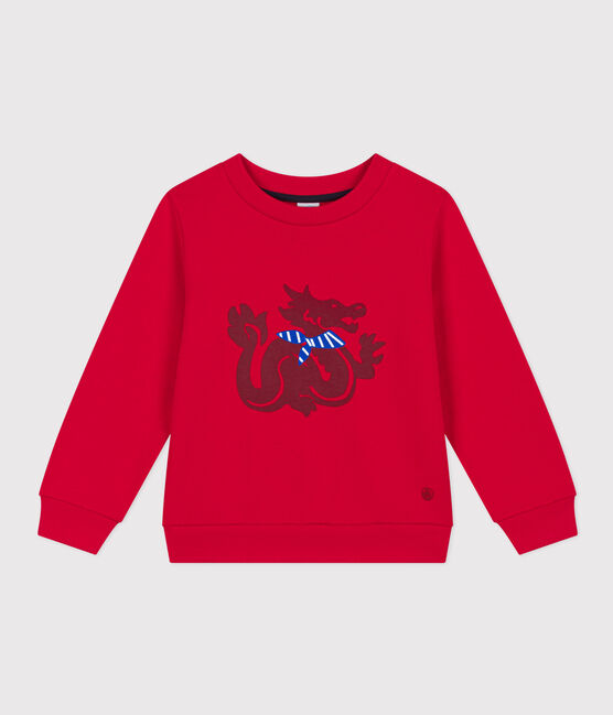 Boy's Fleece Sweatshirt  CORRIDA red