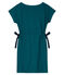 Women's short-sleeved dress PINEDE green