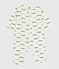 Babies' footless printed cotton pyjama suit MILK /MULTICO