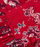 Girls' Short-Sleeved Poplin Dress TERKUIT red/MULTICO white