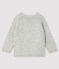 Baby boy's pullover with motif BELUGA CHINE grey